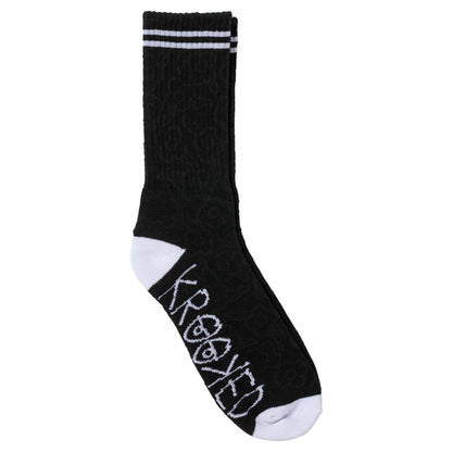 Socken Krooked Multi Flowers