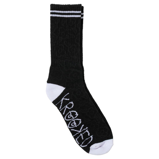 Socken Krooked Multi Flowers