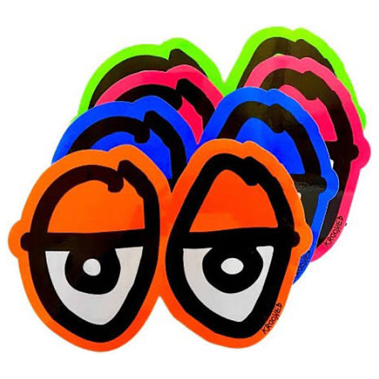 Sticker Krooked Eyes Di-Cut Medium Assorted