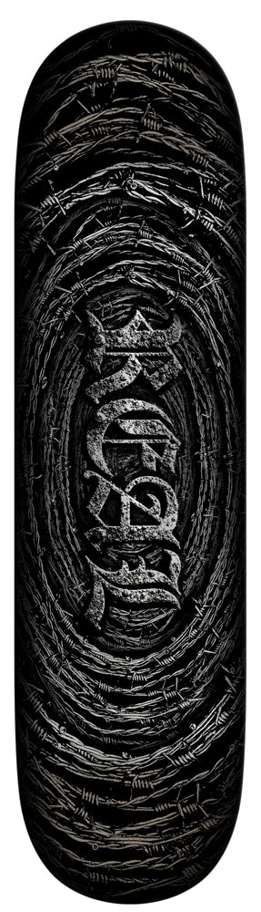 Deck Real Team Barbed Wire Foil Oval