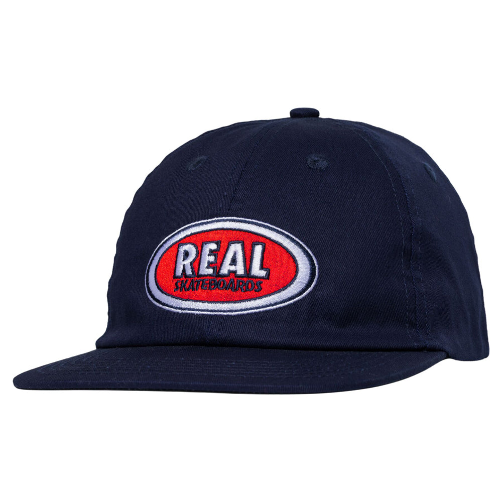 Cap Real Oval Emb. Strapback