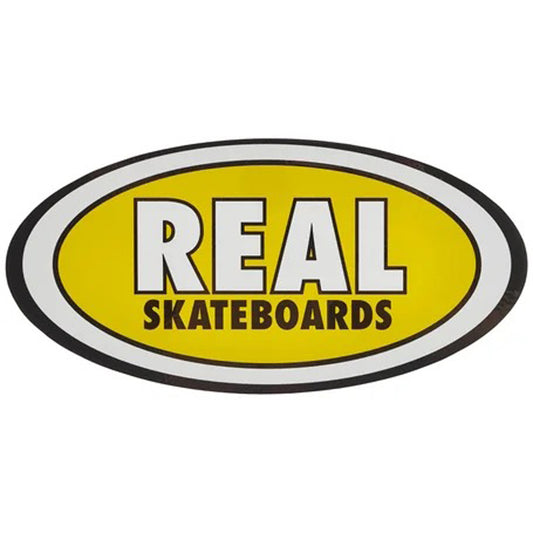 Sticker Real Oval Medium