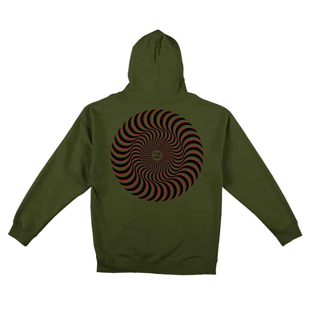 Kapuzenpulli Spitfire Classic Swirl Overlay