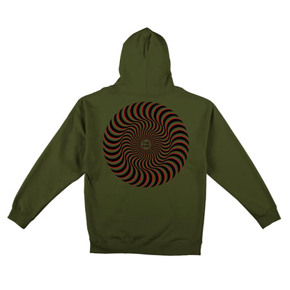 Kapuzenpulli Spitfire Classic Swirl Overlay