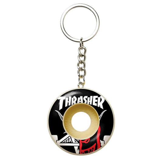 Keychain Spitfire Wheel -X- Thrasher