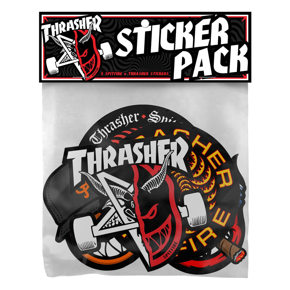 Sticker Spitfire -X- Thrasher 5Pk
