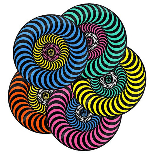 Sticker Spitfire Tri-Color Swirl Bighead 4"