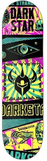 Komplettboard Darkstar Collapse Yellow/Purple